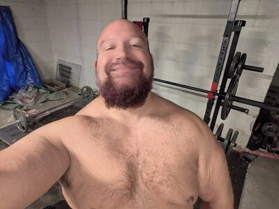 Big Bear — home gym post workout