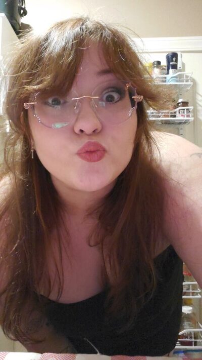 Hazel Baesil — hazel baesil redhead kissy face selfie