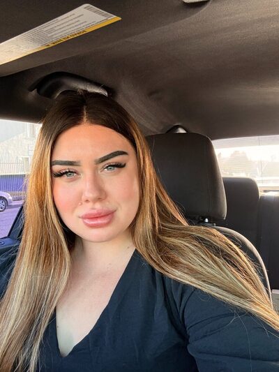 Sahara Dee — sahara dee navy dress car selfie