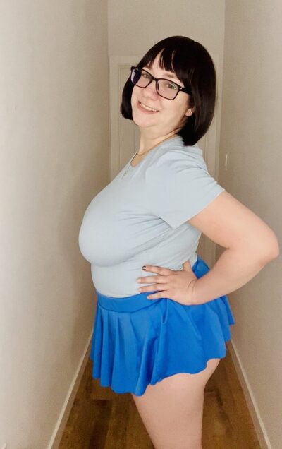 Serenity Willow — tina belcher cosplay blue skirt