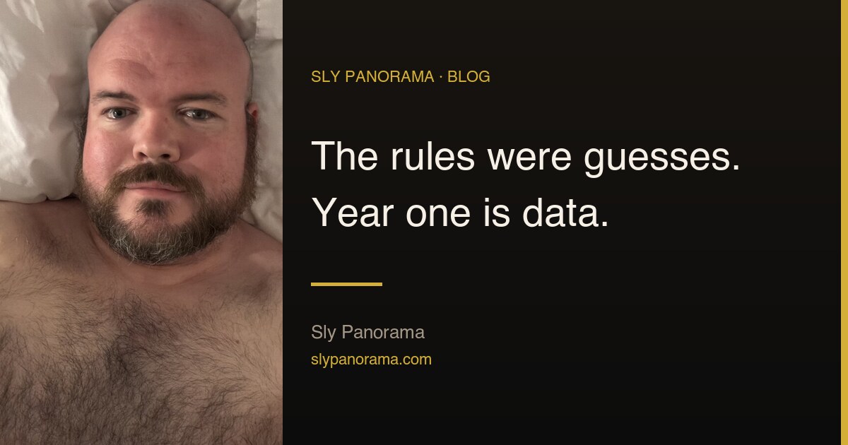 Renegotiating the rules after year one of an open relationship