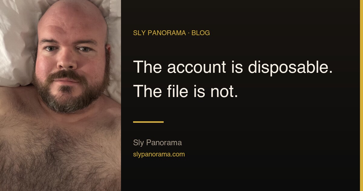 What happens to your content when an account gets deleted?